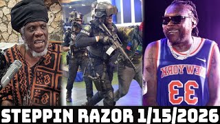 Mutabaruka Steppin Razor For January 15, 2026 | JDF Trouble, Dancehall music A Madness