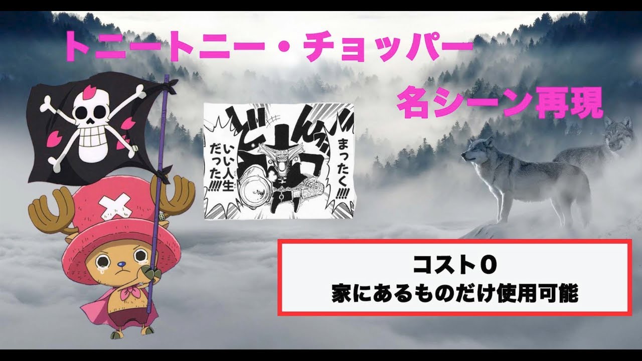 ワンピースの あの名シーン を再現 第17話 ヒルルクの桜 海賊になりたいが素直になれないチョッパー を強引に誘うルフィ ヒルルクの桜の下で仲間になり 前に進んでいくチョッパーの感動シーン Youtube