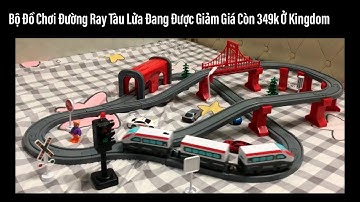 Chạy thử bộ lắp ráp đường ray xe lửa chạy pin: set thành phố VT1885 349k của VECTO mua ở Kingdom