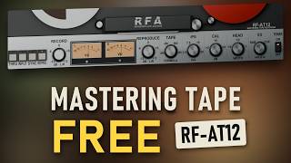 Free Mastering Tape Plugin (RF-AT12 Walkthrough)