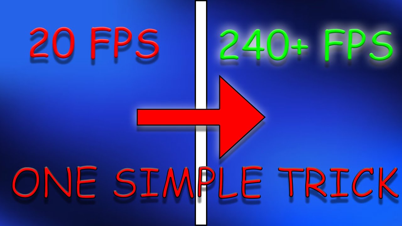 How To Fix FPS Drops when Moving Your Mouse YouTube