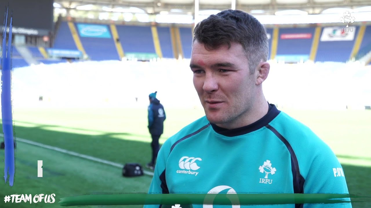 ulster bank Peter O'Mahony - Captain's Run In Rome