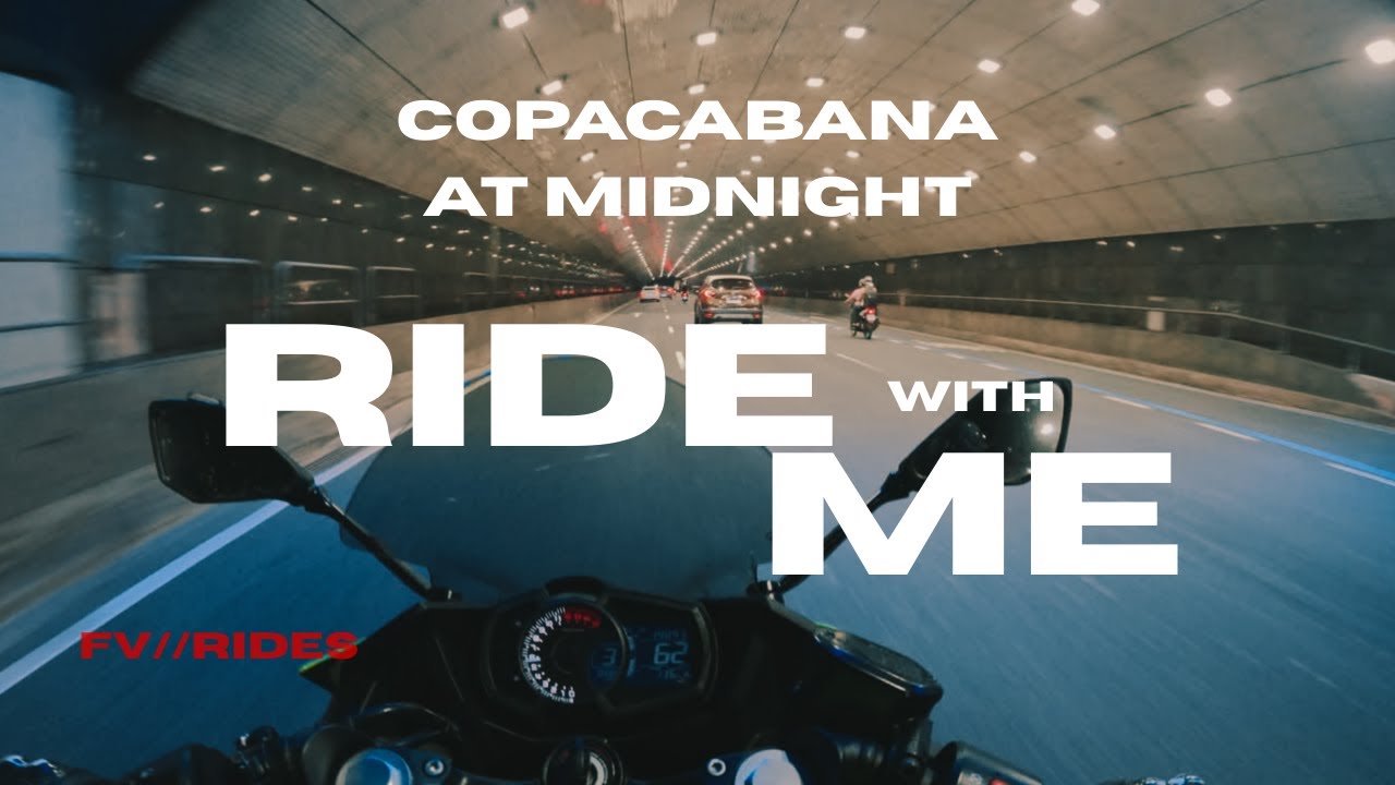 Copacabana After Midnight | Kawasaki Ninja 400 | Motorcycle POV 4K
