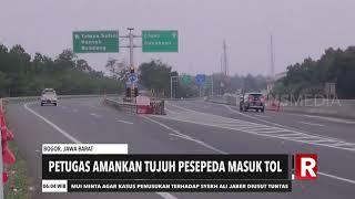 Sepeda Motor Masuk Tol  Redaksi Pagi 150920