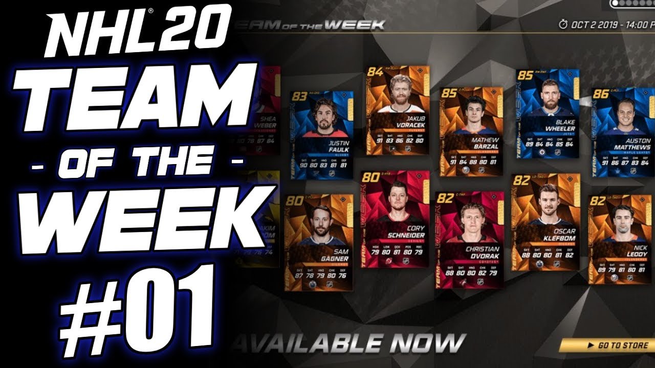 nhl team of the week