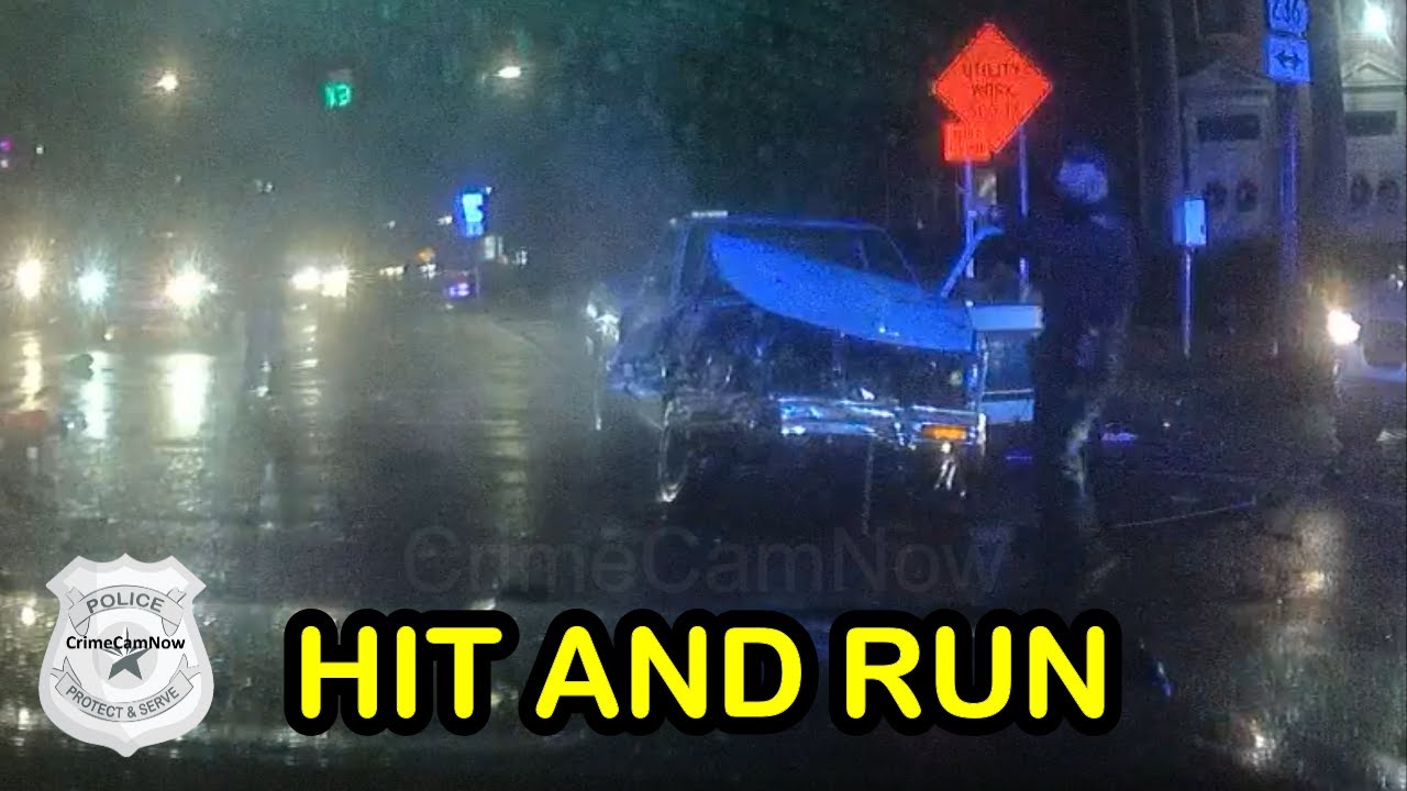 Hit and Run Suspect Caught After Causing Brutal Crash - YouTube
