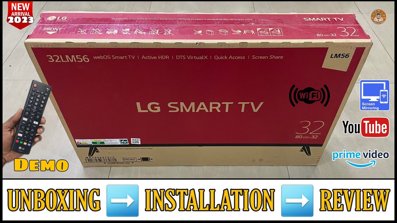 LG 32 Full HD Smart TV With Web OS And AI ThinQ 32LQ630