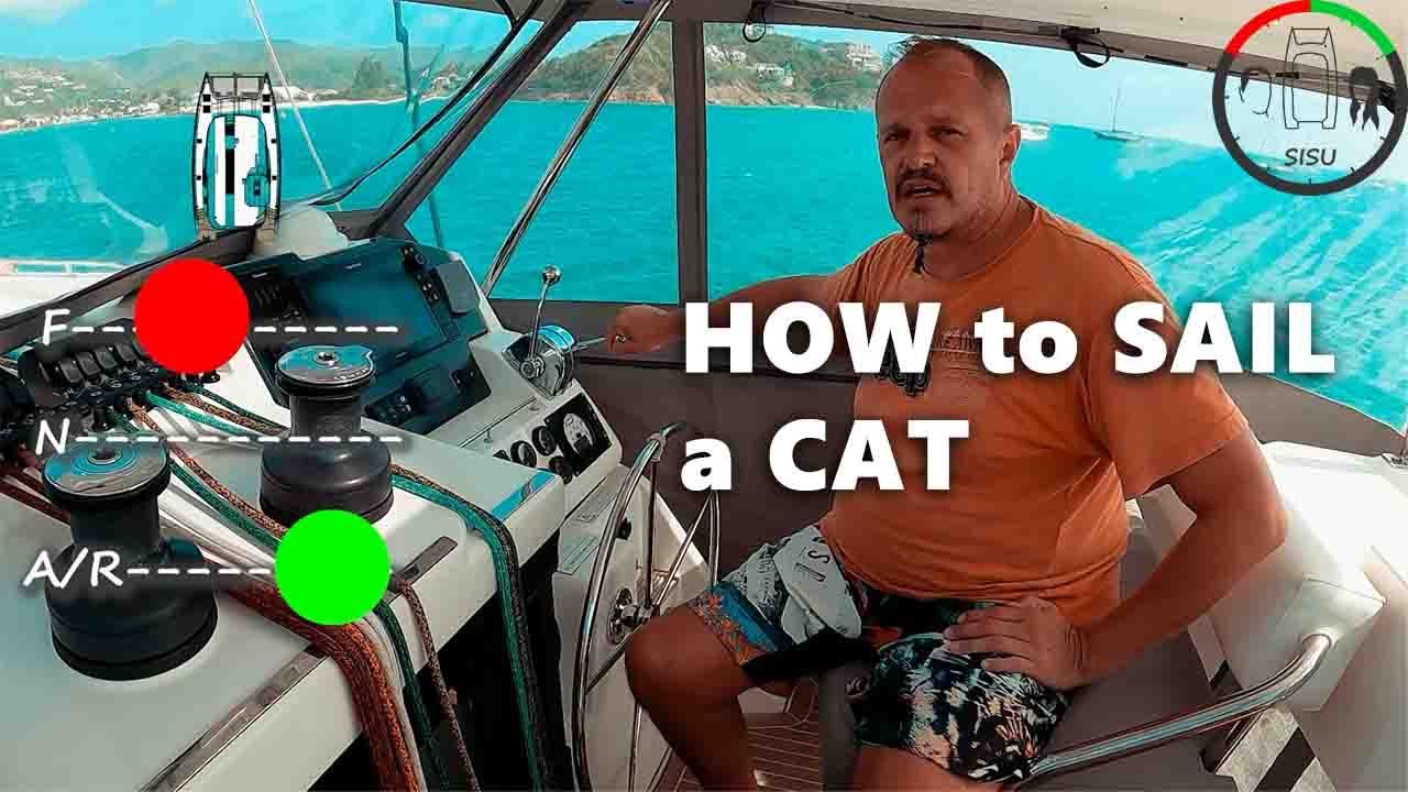 #146t How to Sail a Catamaran – Docking Theory | Sailing Sisu Leopard 45 Catamaran Circumnavigating