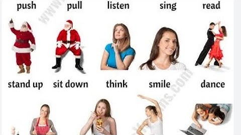 Action Verbs Vocabulary words please Subscribe and like for more videos