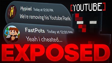 Exposing Hypixel YouTube Rank Cheater