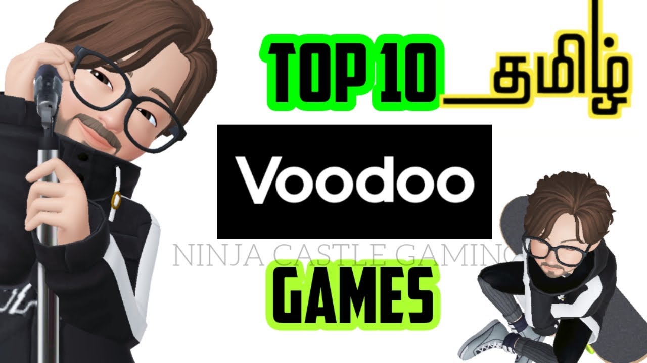 MUST TRY TOP 10 VOODOO GAMES | ANDROID & IOS | TAMIL REVIEW | NINJA CASTLE