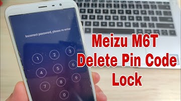 Hard reset Meizu M6T (M811H). Unlock pin, user code lock. Unlocktool.