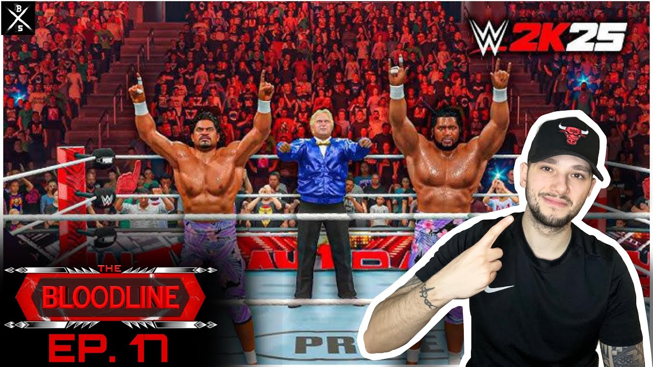 The Islanders vs The Street Profits!WWE2K25 Showcase Ep.17