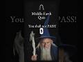 MIDDLE-EARTH QUIZ #shorts , #LOTR ,#Tolkien , #AlorSaga