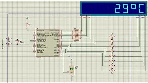 BT11: Sử dụng Ngắt timer để quét 8 led 7 đoạn, đo hiển thị nhiệt độ LM35