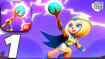 PUNBALL - Gameplay Walkthrough Part 1 - Stage 1 + 2 (iOS, Android)