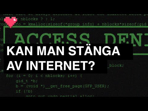 Video: Vad ska man göra när Internet stänger av?