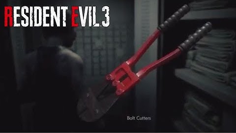 Resident Evil 3 - Bolt Cutters Location