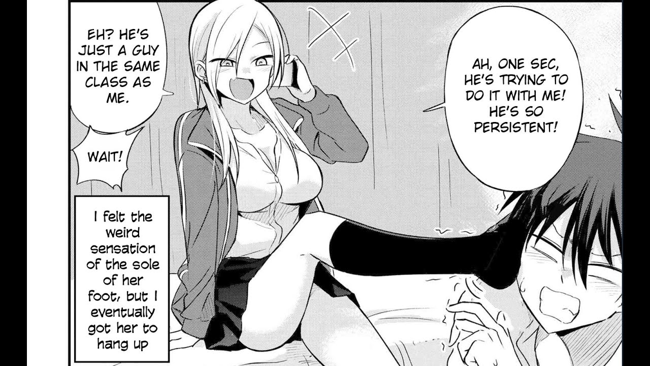 Delinquent girl takes over his room and turns it into her hangout spot.....(2)
