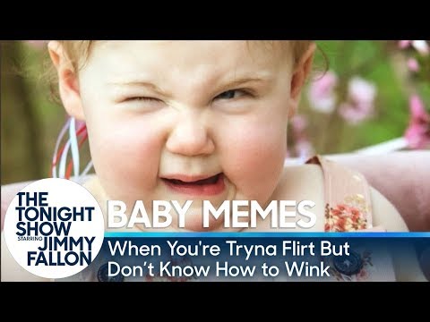 baby-memes:-when-you're-tryna-flirt-but-don't-know-how-to-wink