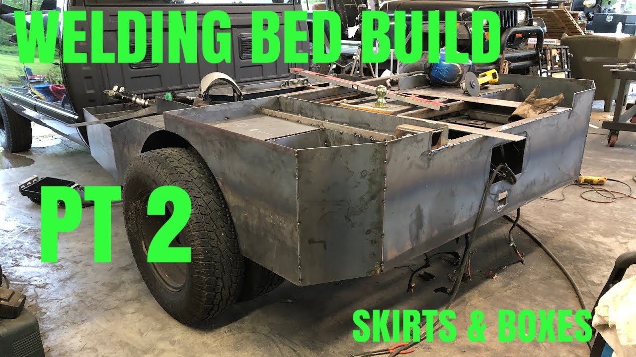 Welding Bed Build Pt 2 Youtube