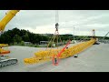 Extremely AWESOME process of assembling the world's huge crane and largest excavator