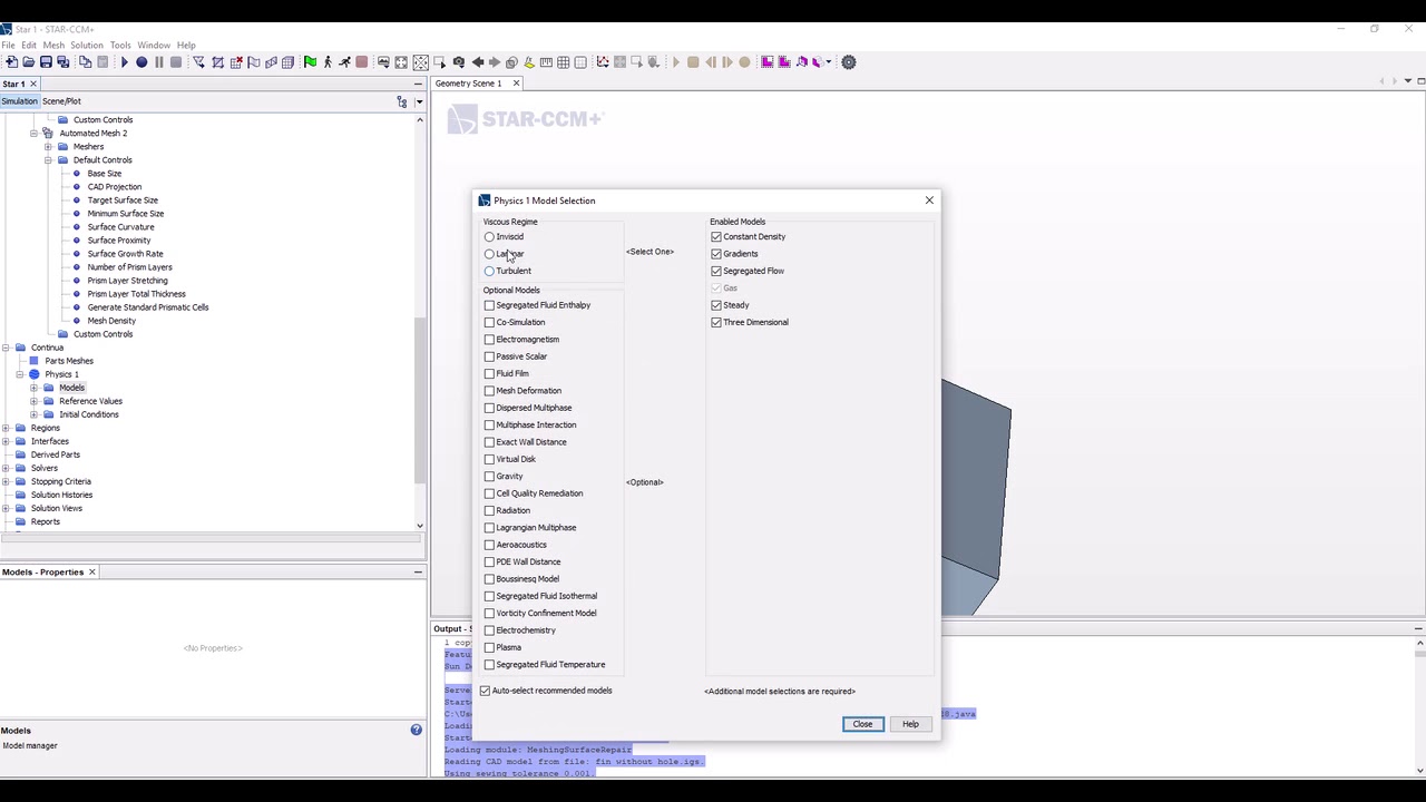 Tutorial: 3D Fin thermal fluid coupling Simulation in Star CCM+