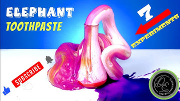 7 Awesome Science Experiments With Vinegar & Baking Soda || Elephant Toothpaste Science Experiment