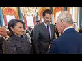 Emir of qatar sheikh tamim bin hamad althani and his wife at king charles lll coronation ceremony