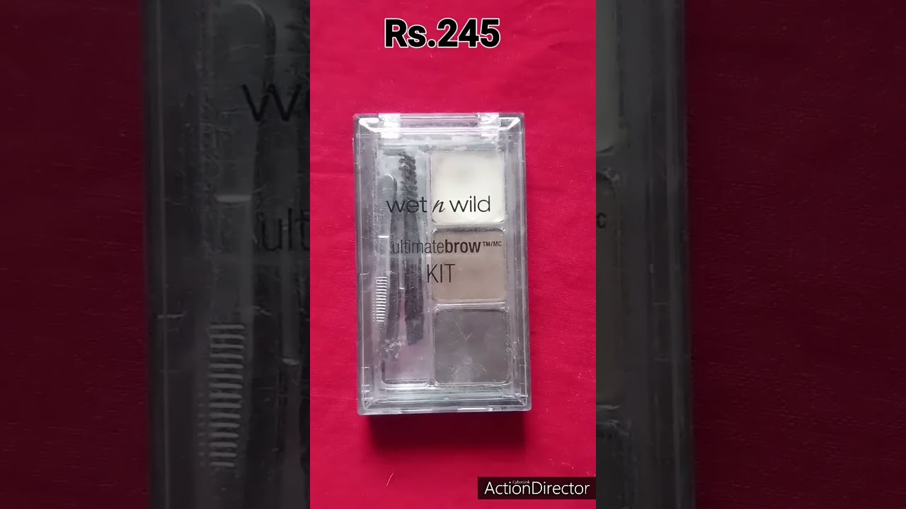 Wet n wild ultimate brow Kit Honest Review + Demo 