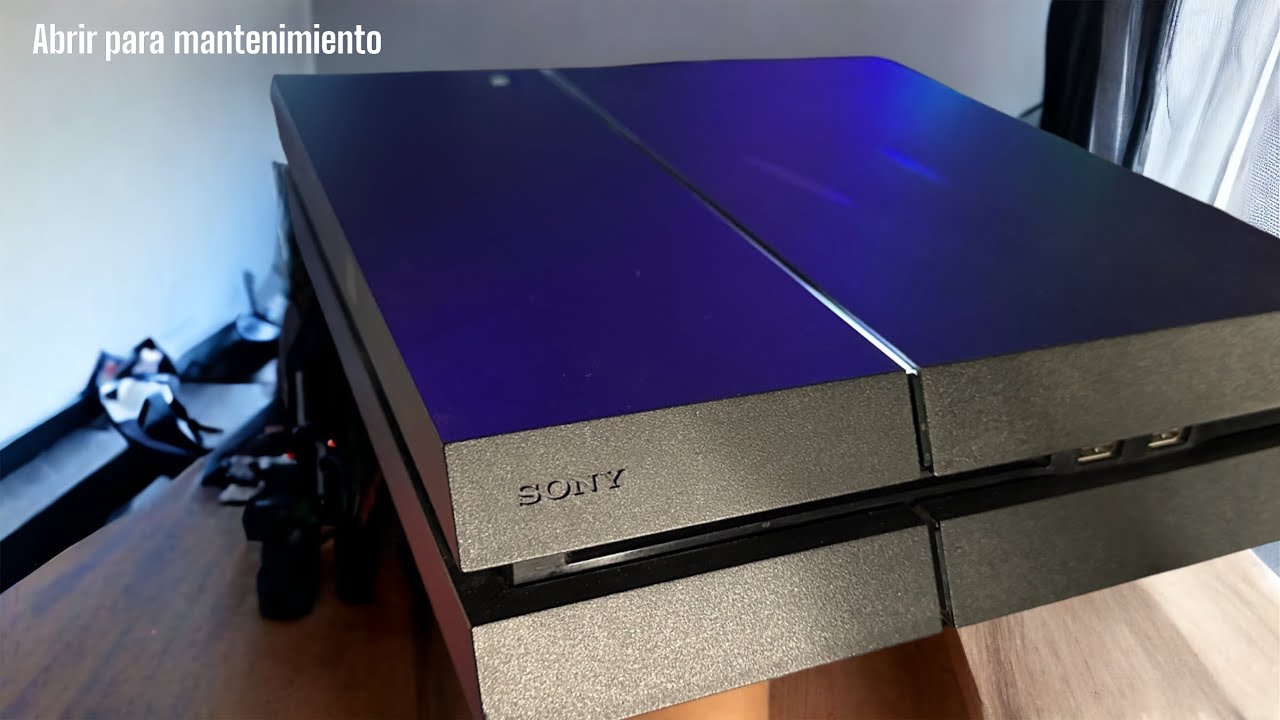 Cómo abrir PS4 Fat Mate y darle mantenimiento ? (1080p) - YouTube