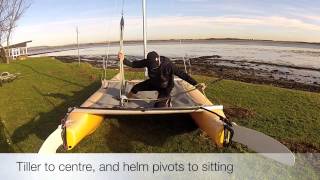 Gybe Multihull - RYA Training - Learn to Sail - Dinghy Sailing Techniques