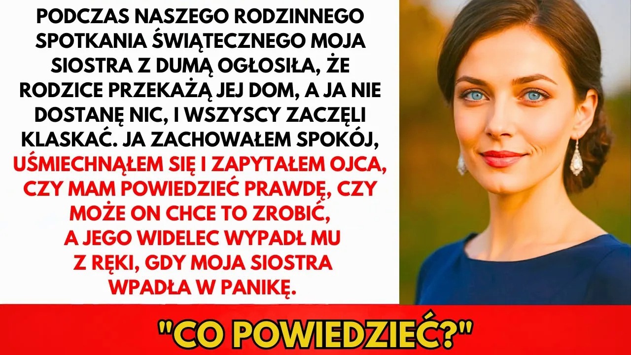 Siostra Ogłosiła W Boże Narodzenie: 