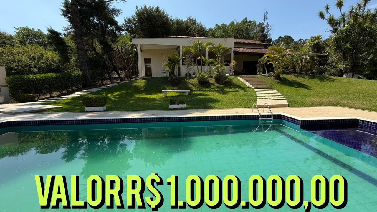 Chácara com 5 mil m2 a venda em Jarinu, aceita financiamento bancário? Valor R$ 1 milhão #chácara 