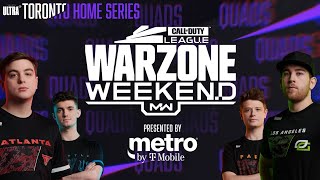 PRO QUADS KILL RACE — CUSTOM WARZONE LOBBY | Warzone Weekend #6 | Toronto Ultra Home Series