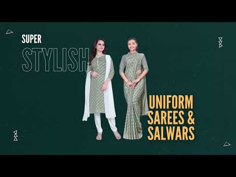 Uniforms of saree & salwars for school teachers & staff | Kothari Uniforms- Manufacturer of uniforms