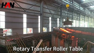 Rotary Transfer Roller Table: Revolutionizing Material Handling in Steel Mills  HANI Tech Innovation