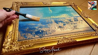 Unlock Your Inner Artist! Easy DIY Art Tutorial  Abstract Landscape Painting with a Twist