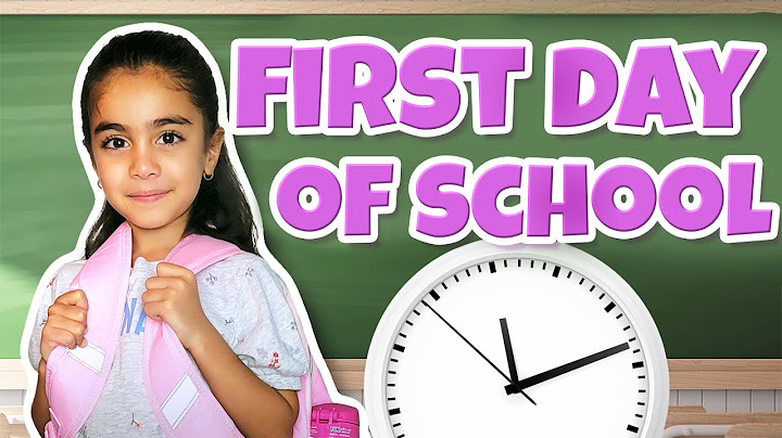 FIRST DAY OF SCHOOL: Arianna Kids Show