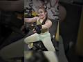 cewek cantik diajari nge gym #shorts