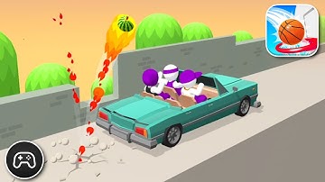 Bounce Dunk - Gameplay Walkthrough Part 13 - Survival Game Levels 40-43 (iOS, Android)