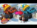 Spot the Difference #3 w/ Blaze! 🔎 Winter Edition ❄️ | Blaze and the Monster Machines