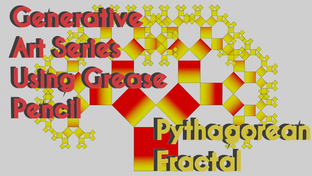 Generative Art Series in Blender, Grease Pencil and Python | E06 ...