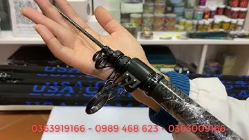 Cần câu cá USA Comando độ cứng 45 chuyên câu lục săn hàng xa bờ dành cho người mới và câu chuyên