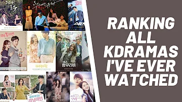 Tier Ranking Every Kdrama I've Ever Watched | Banana Muffin