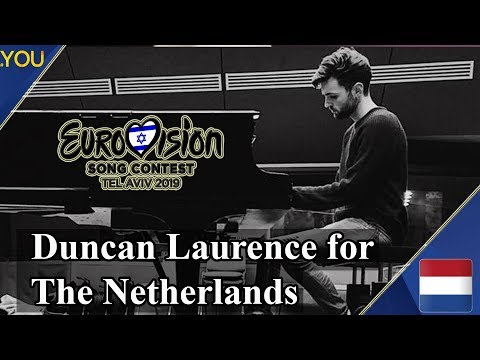 Duncan Laurence representing the Netherlands at Eurovision 2019