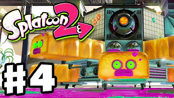 Splatoon 2 - Gameplay Walkthrough Part 4 - Octo Oven Boss Fight! (Nintendo Switch)