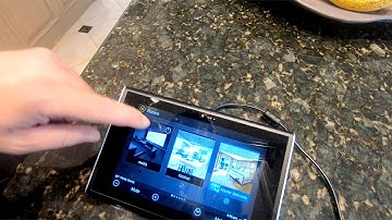 URC 7100 Remote Control Tablet for Home Automation: Gear overview
