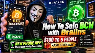 Solo Mine Bitcoin From Your PHONE! Braiins Hashpower Made EASY