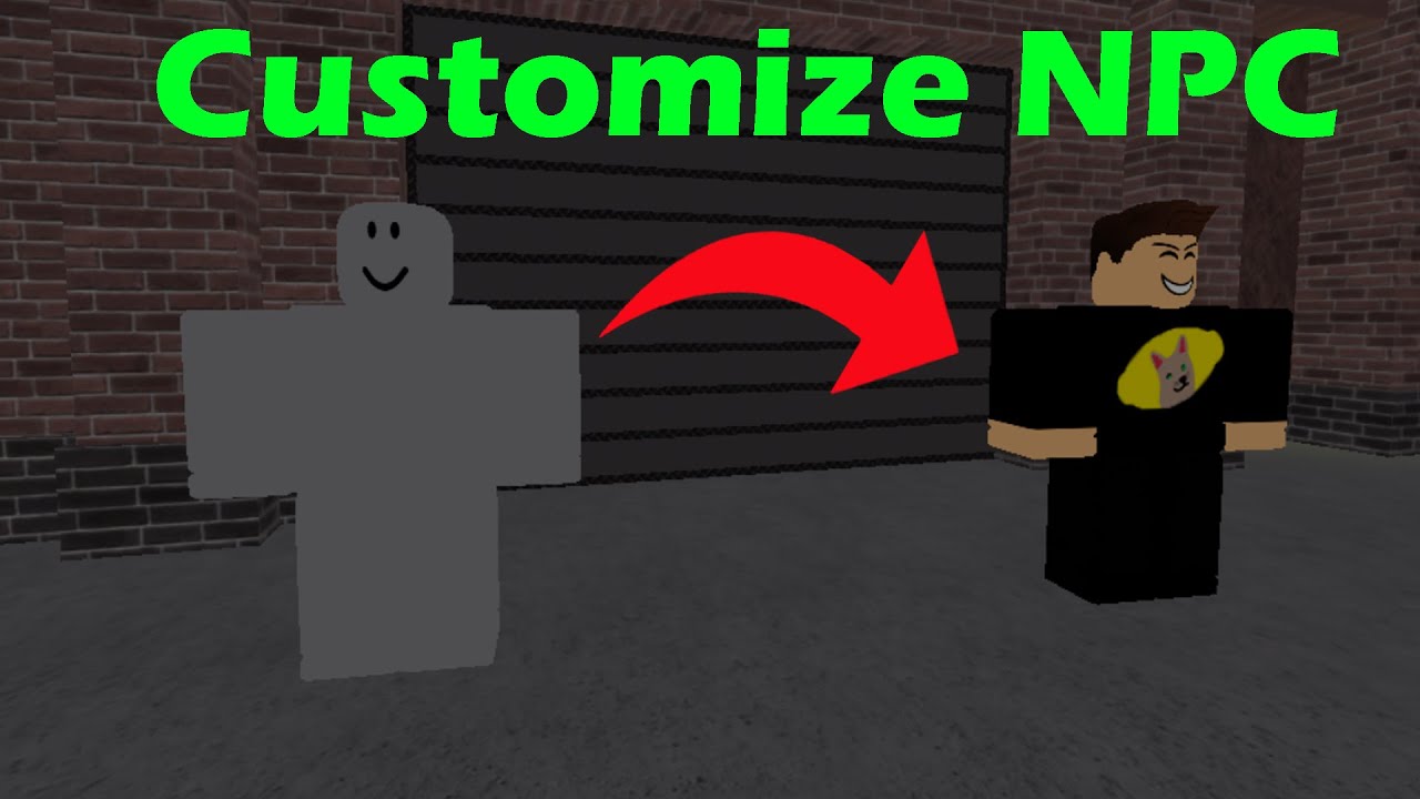 Roblox Studio | How To Customize An Npc